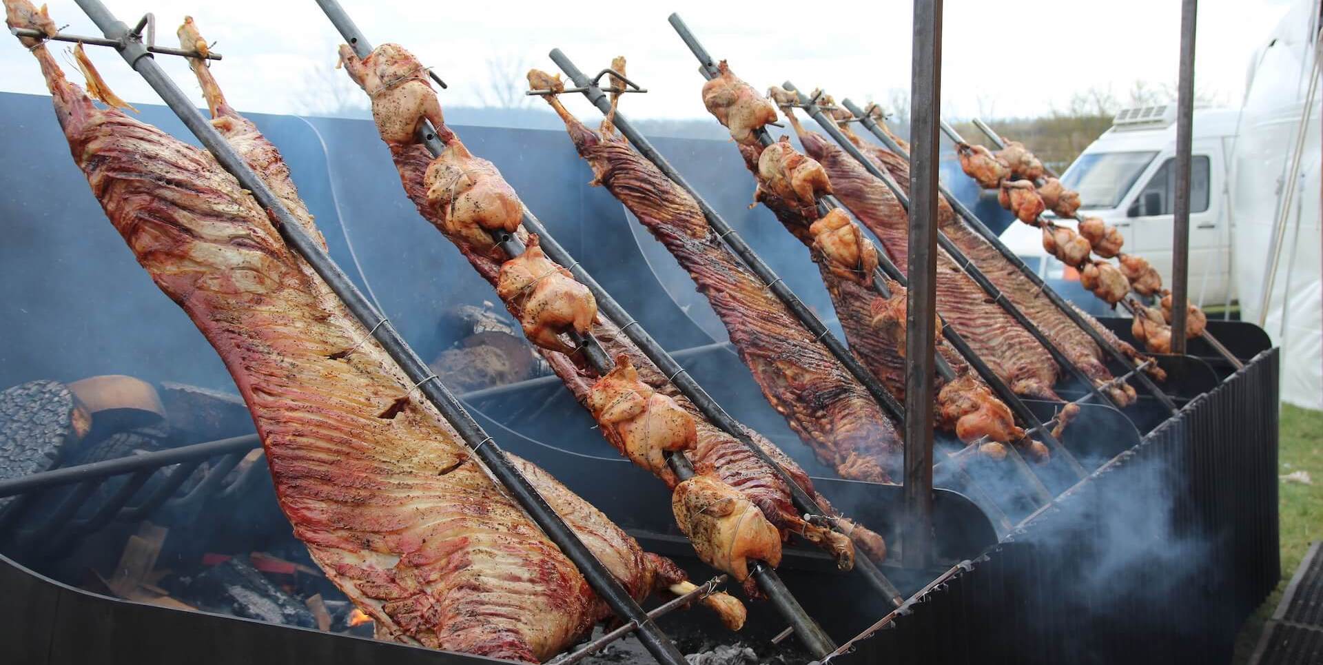 Outside Inn lamb roast